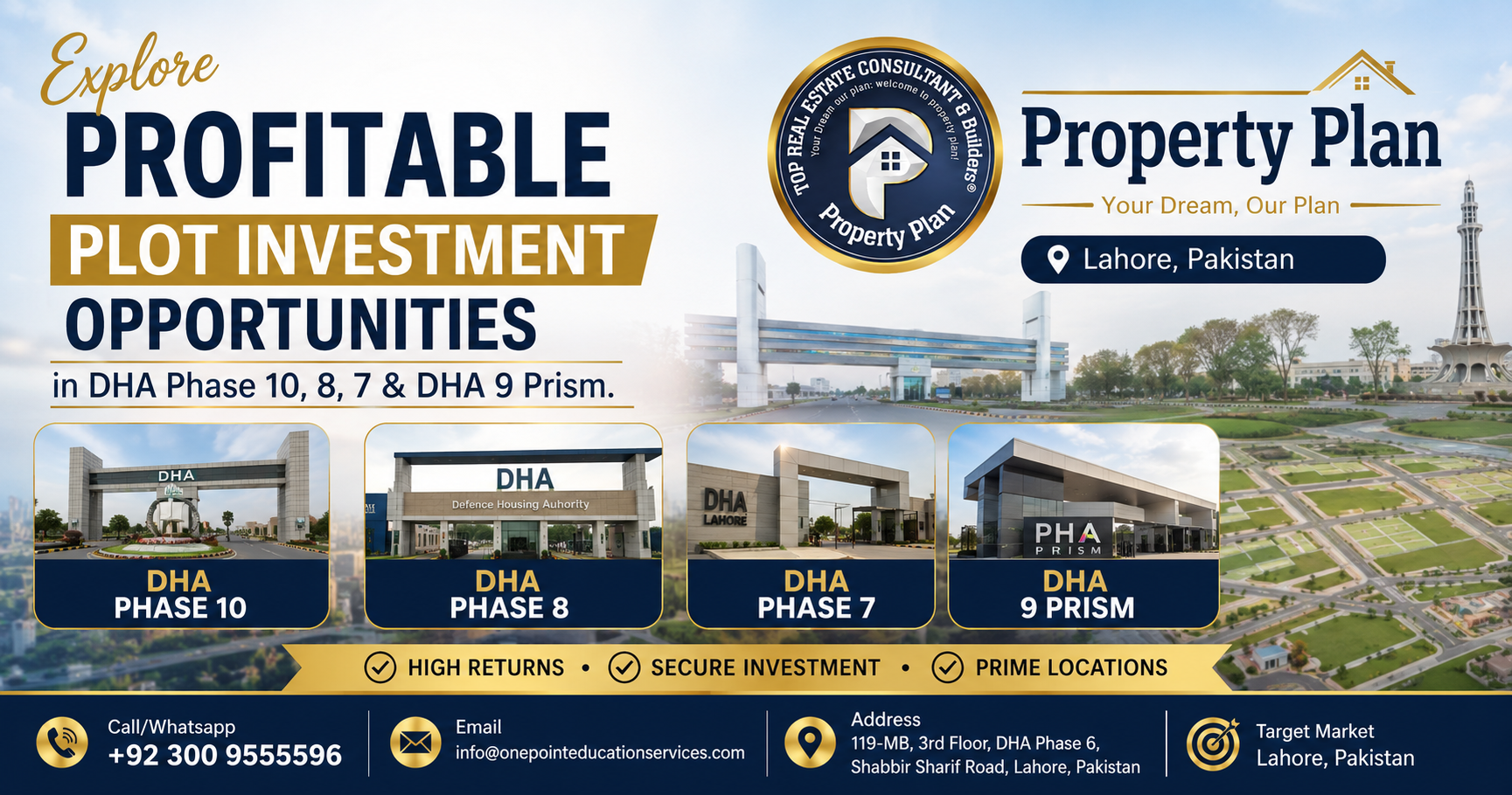Profitable plot buy and sale opportunities in DHA Lahore 2026